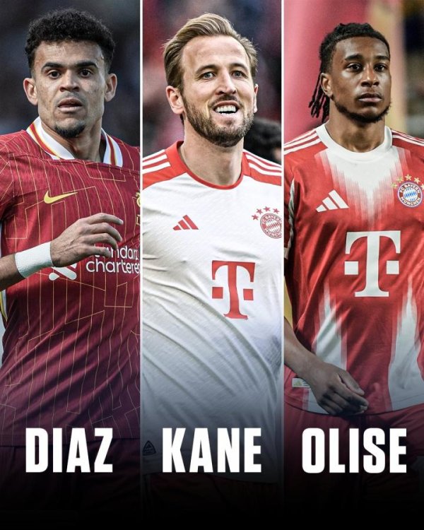 牛策略 英超造！拜仁前场6人全为英超出品&共花2.4亿，现总身价4.57亿欧